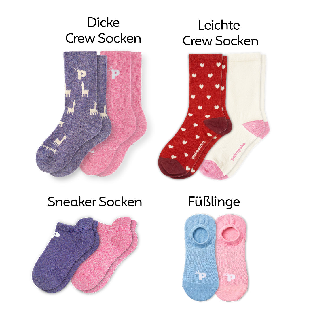 Laden Sie das Bild in den Galerie-Viewer, pakopako Alpakasocken Kennenlern-Paket - Frauen pakopako