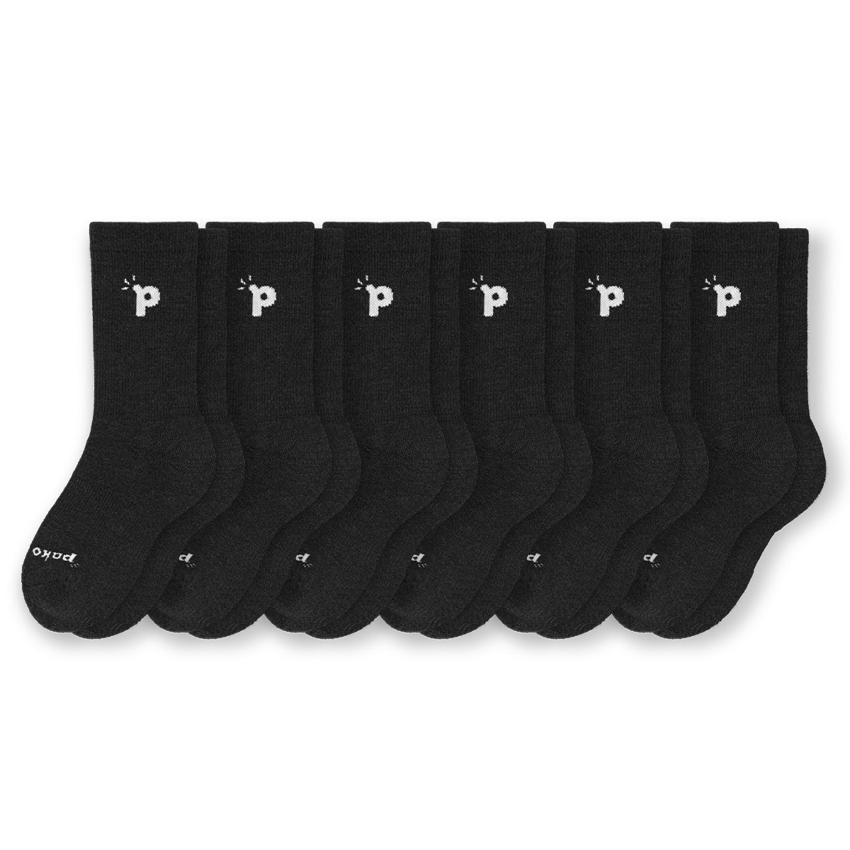 Laden Sie das Bild in den Galerie-Viewer, 6er Pack - pakopako Crew Socken Frauen - pakopako