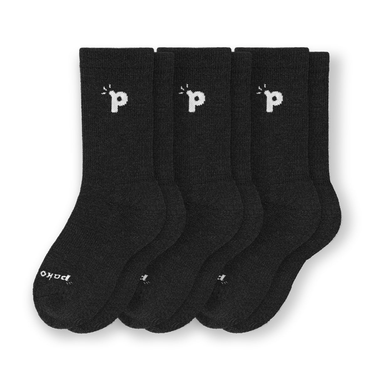 Laden Sie das Bild in den Galerie-Viewer, 3er Pack - pakopako Crew Socken Frauen