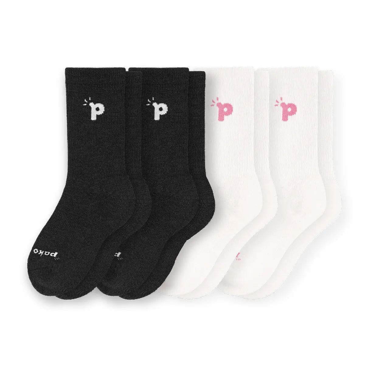 Laden Sie das Bild in den Galerie-Viewer, 4er Pack - pakopako Crew Socken Frauen - pakopako