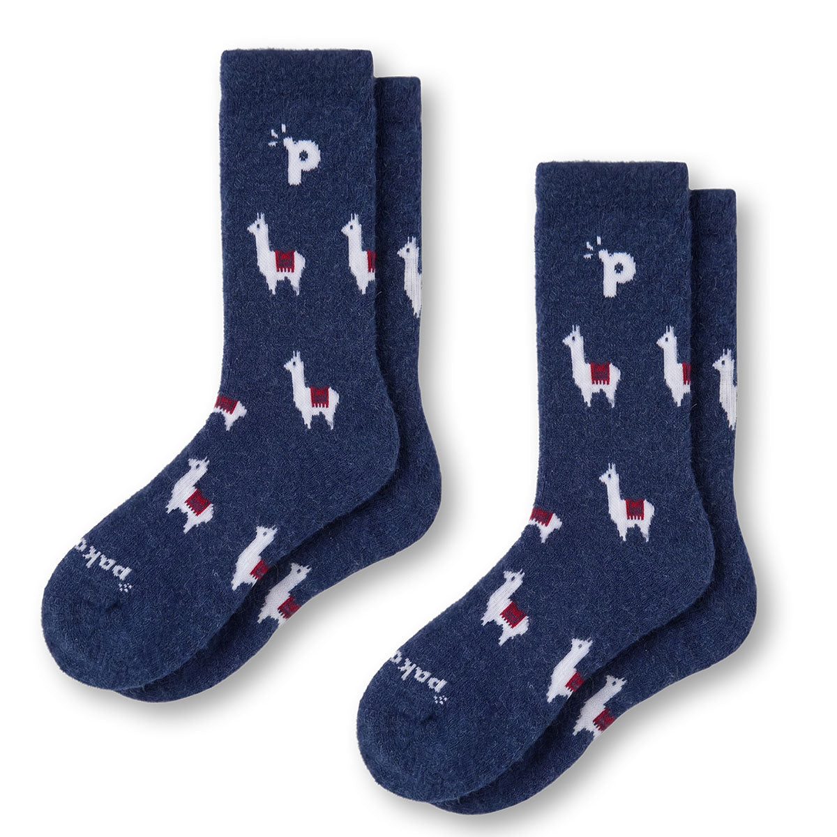 Laden Sie das Bild in den Galerie-Viewer, 2er Pack - pakopako Alpaka Crew Socken Männer pakopako