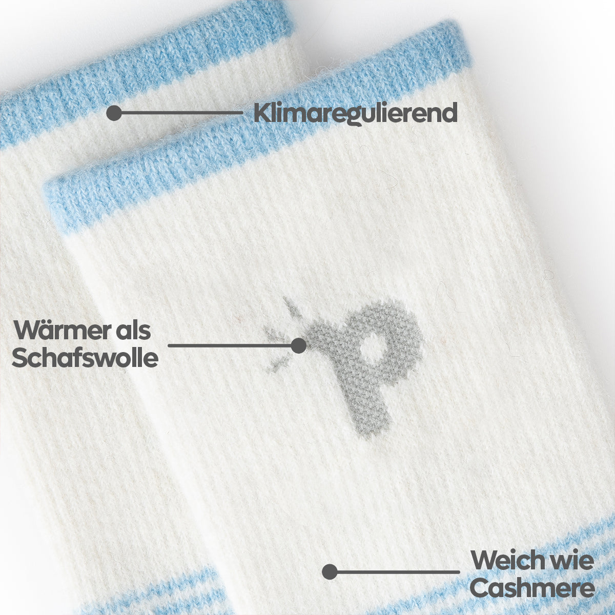 Laden Sie das Bild in den Galerie-Viewer, 2er Pack - pakopako Crew Socken Frauen