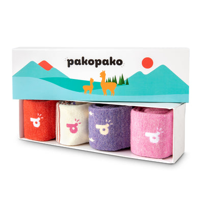 Laden Sie das Bild in den Galerie-Viewer, pakopako Alpakasocken Geschenkbox Frauen - pakopako