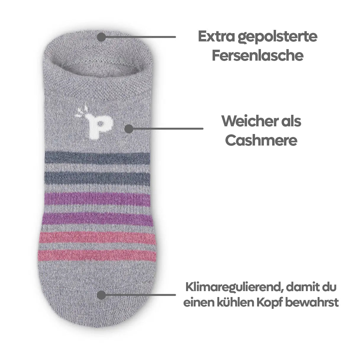 Laden Sie das Bild in den Galerie-Viewer, 6er Pack - pakopako Sneaker Socken Frauen - pakopako