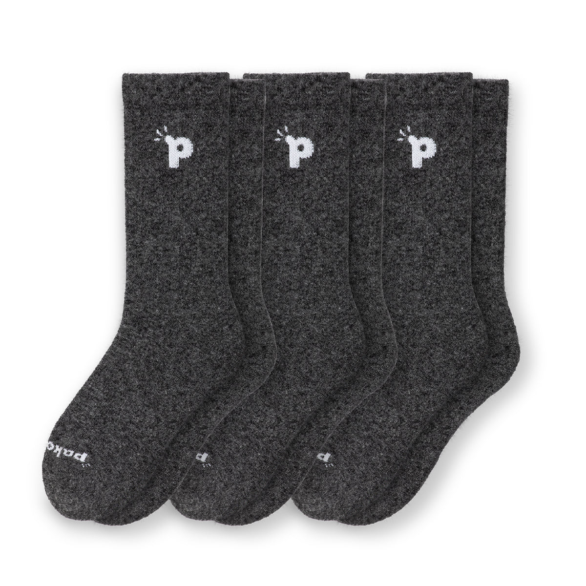 Laden Sie das Bild in den Galerie-Viewer, 3er Pack - pakopako Crew Socken Männer