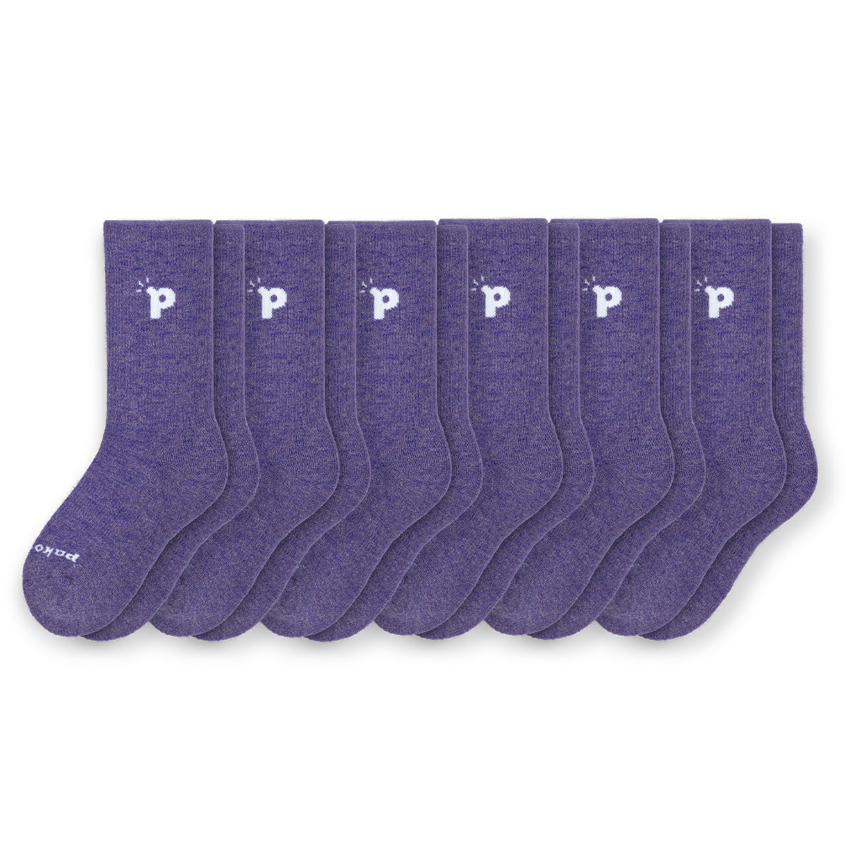 Laden Sie das Bild in den Galerie-Viewer, 6er Pack - pakopako Crew Socken Frauen