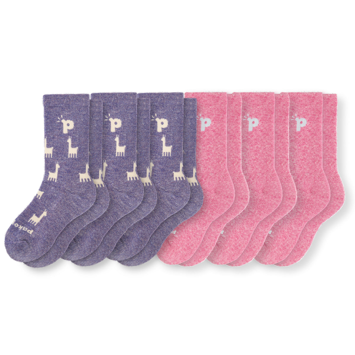 Laden Sie das Bild in den Galerie-Viewer, 6er Pack - pakopako Crew Socken Frauen - pakopako