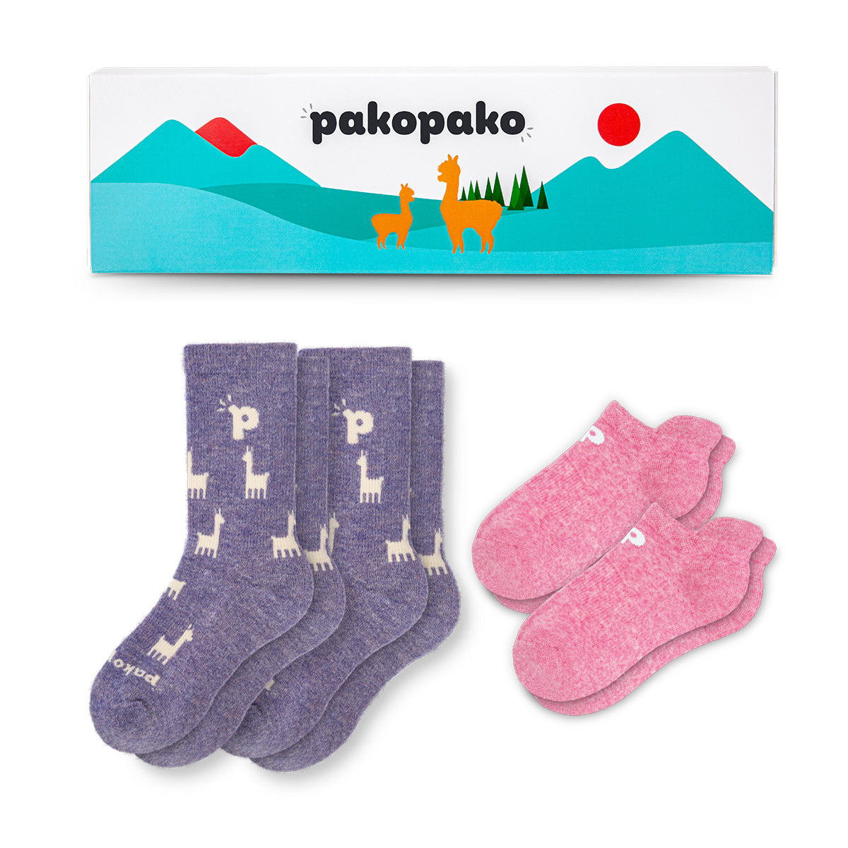 Laden Sie das Bild in den Galerie-Viewer, pakopako Alpakasocken Geschenkbox Frauen - pakopako