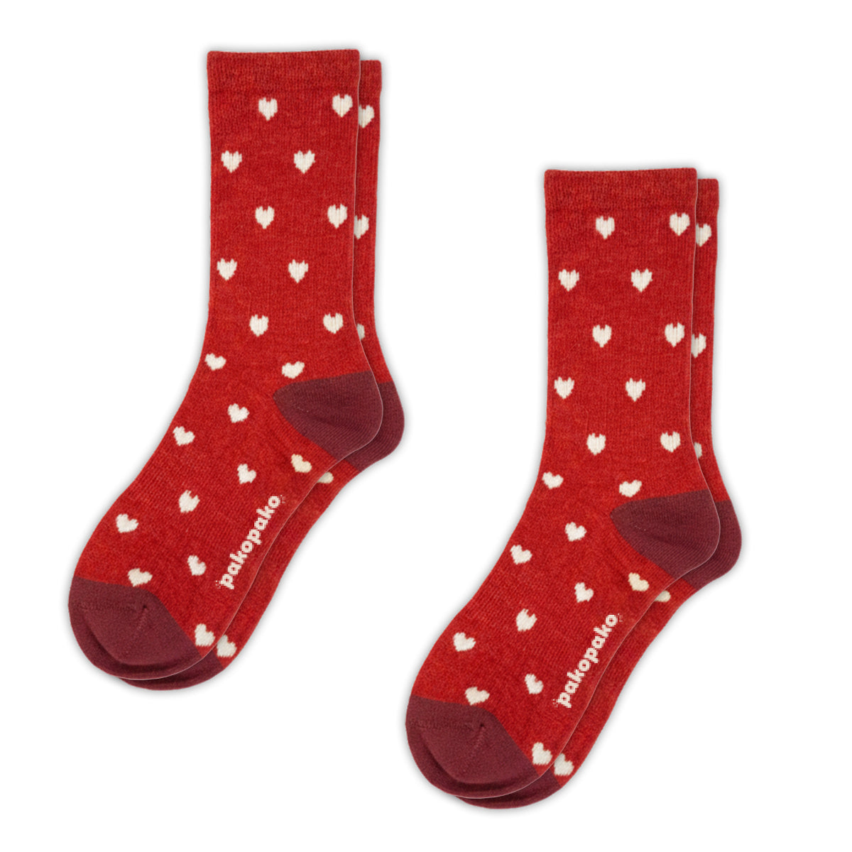 Laden Sie das Bild in den Galerie-Viewer, 2er Pack - pakopako Leichte Alpaka Crew Socken Frauen pakopako