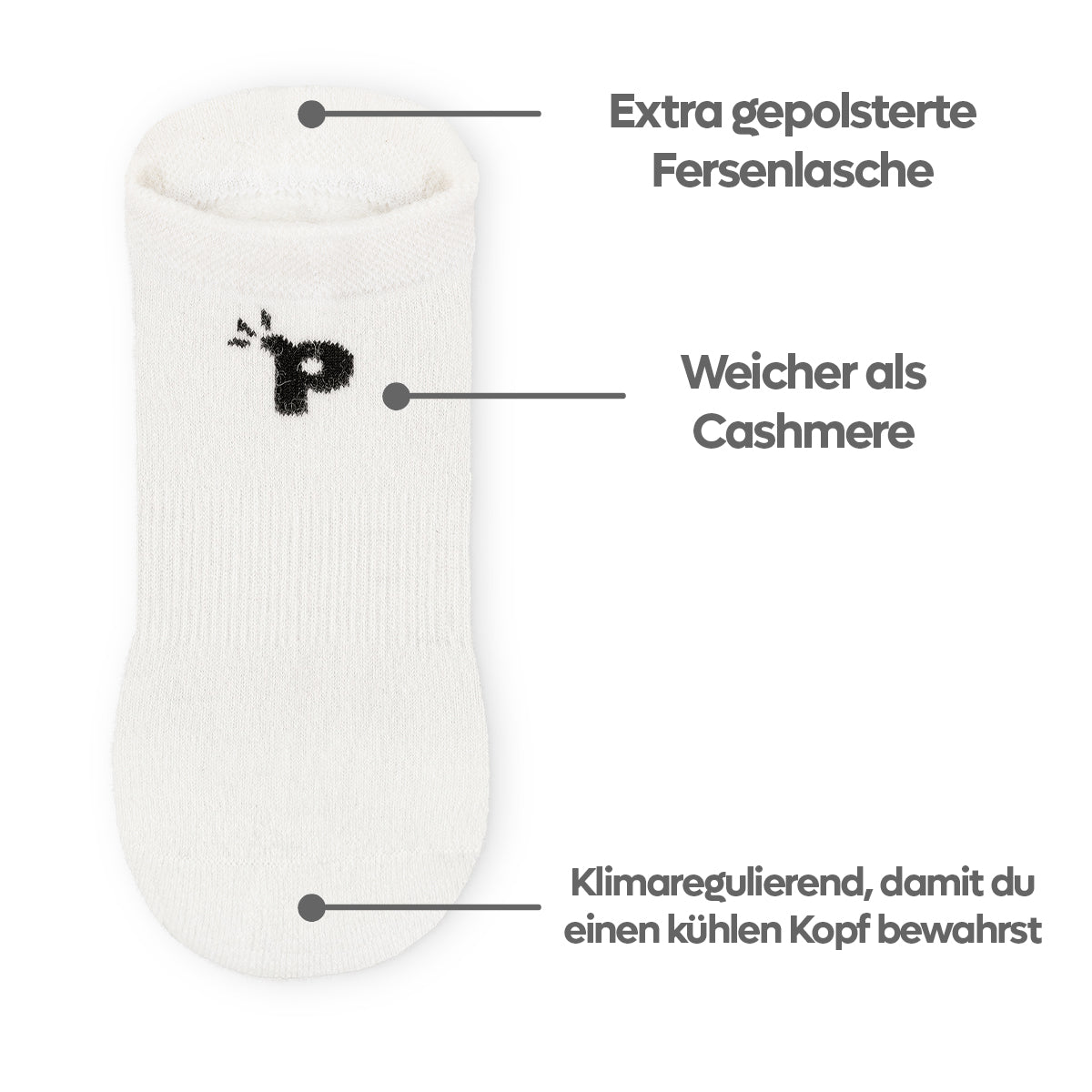 Laden Sie das Bild in den Galerie-Viewer, 4er Pack - pakopako Sneaker Socken Frauen
