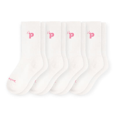 Laden Sie das Bild in den Galerie-Viewer, 4er Pack - pakopako Crew Socken Frauen - pakopako