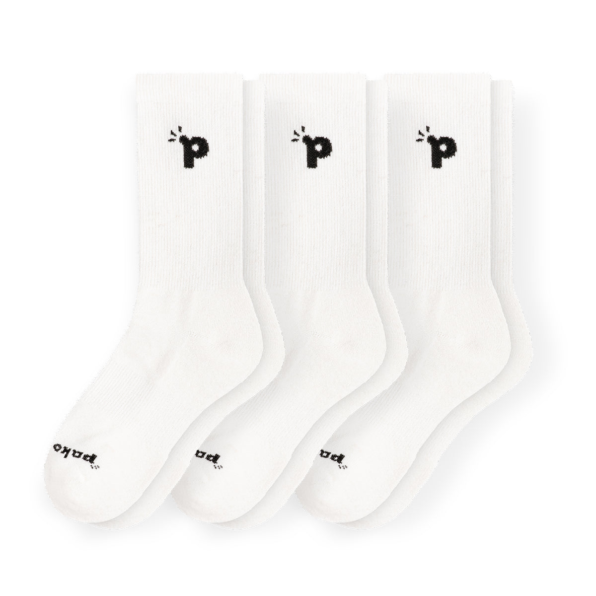 Laden Sie das Bild in den Galerie-Viewer, 3er Pack - pakopako Crew Socken Männer