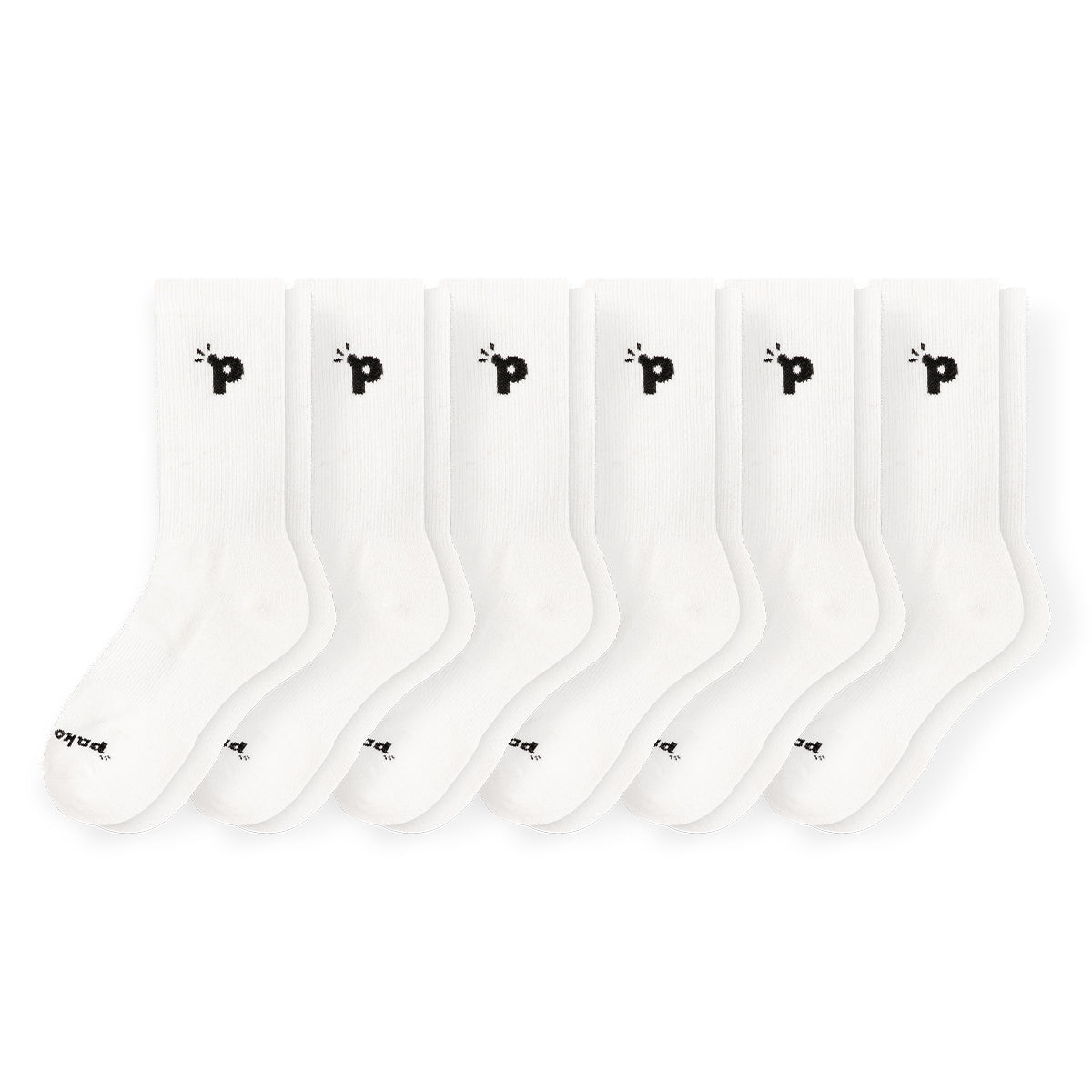 Laden Sie das Bild in den Galerie-Viewer, 6er Pack - pakopako Crew Socken Männer