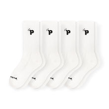 Laden Sie das Bild in den Galerie-Viewer, 4er Pack - pakopako Crew Socken Männer