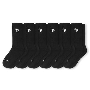 6er Pack - pakopako Crew Socken Männer