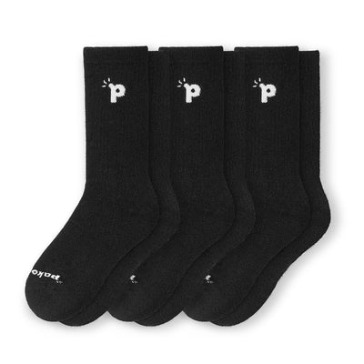 Laden Sie das Bild in den Galerie-Viewer, 3er Pack - pakopako Crew Socken Männer - pakopako