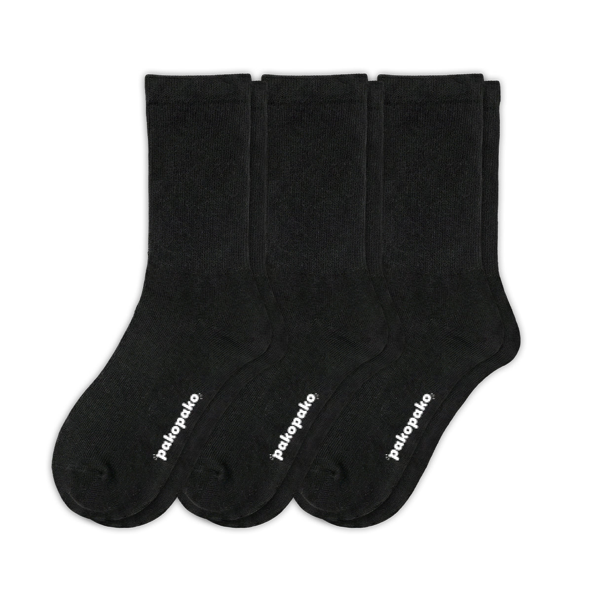 Laden Sie das Bild in den Galerie-Viewer, 3er Pack - pakopako Leichte Alpaka Crew Socken Frauen pakopako