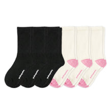 Laden Sie das Bild in den Galerie-Viewer, 6er Pack - pakopako Leichte Alpaka Crew Socken Frauen pakopako