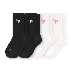 4er Pack - pakopako Crew Socken Frauen