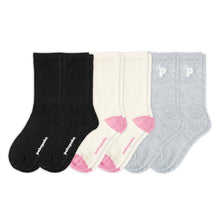 Laden Sie das Bild in den Galerie-Viewer, 6er Pack - pakopako Leichte Alpaka Crew Socken Frauen pakopako