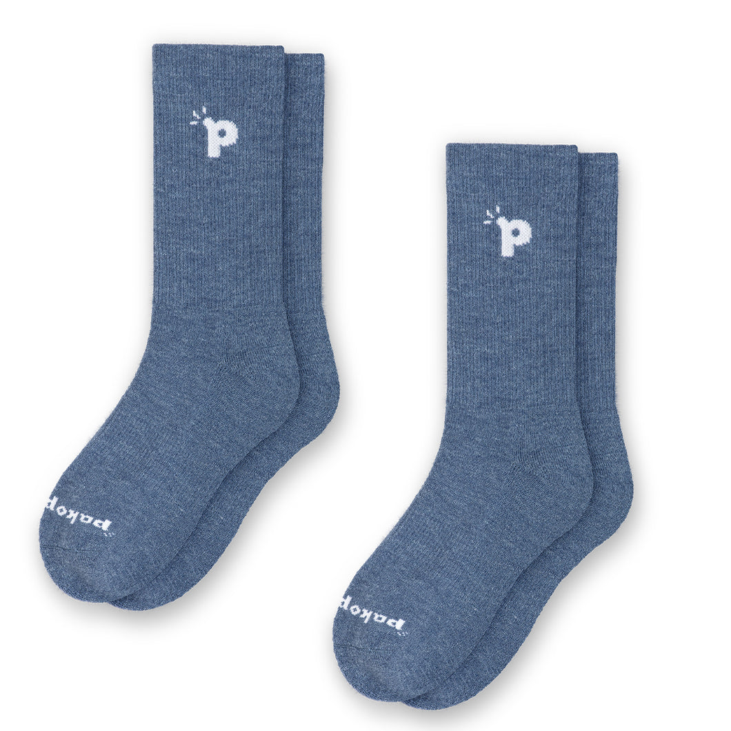 2er Pack - pakopako Crew Socken Männer