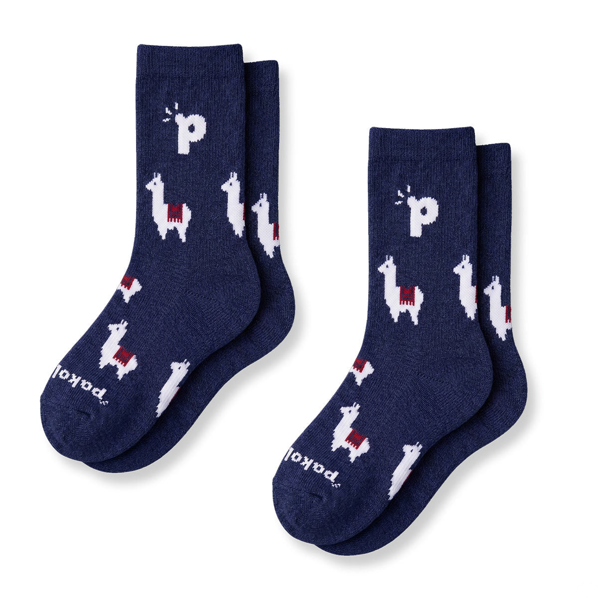 Laden Sie das Bild in den Galerie-Viewer, 2er Pack - pakopako Alpaka Crew Socken Frauen pakopako