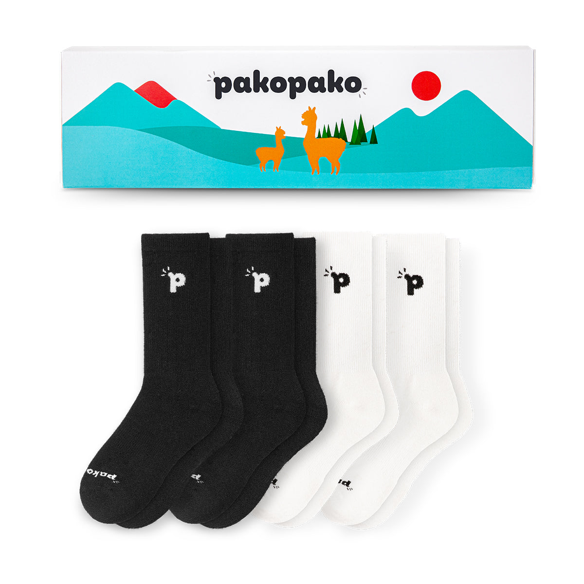 Laden Sie das Bild in den Galerie-Viewer, pakopako Alpakasocken Geschenkbox Männer