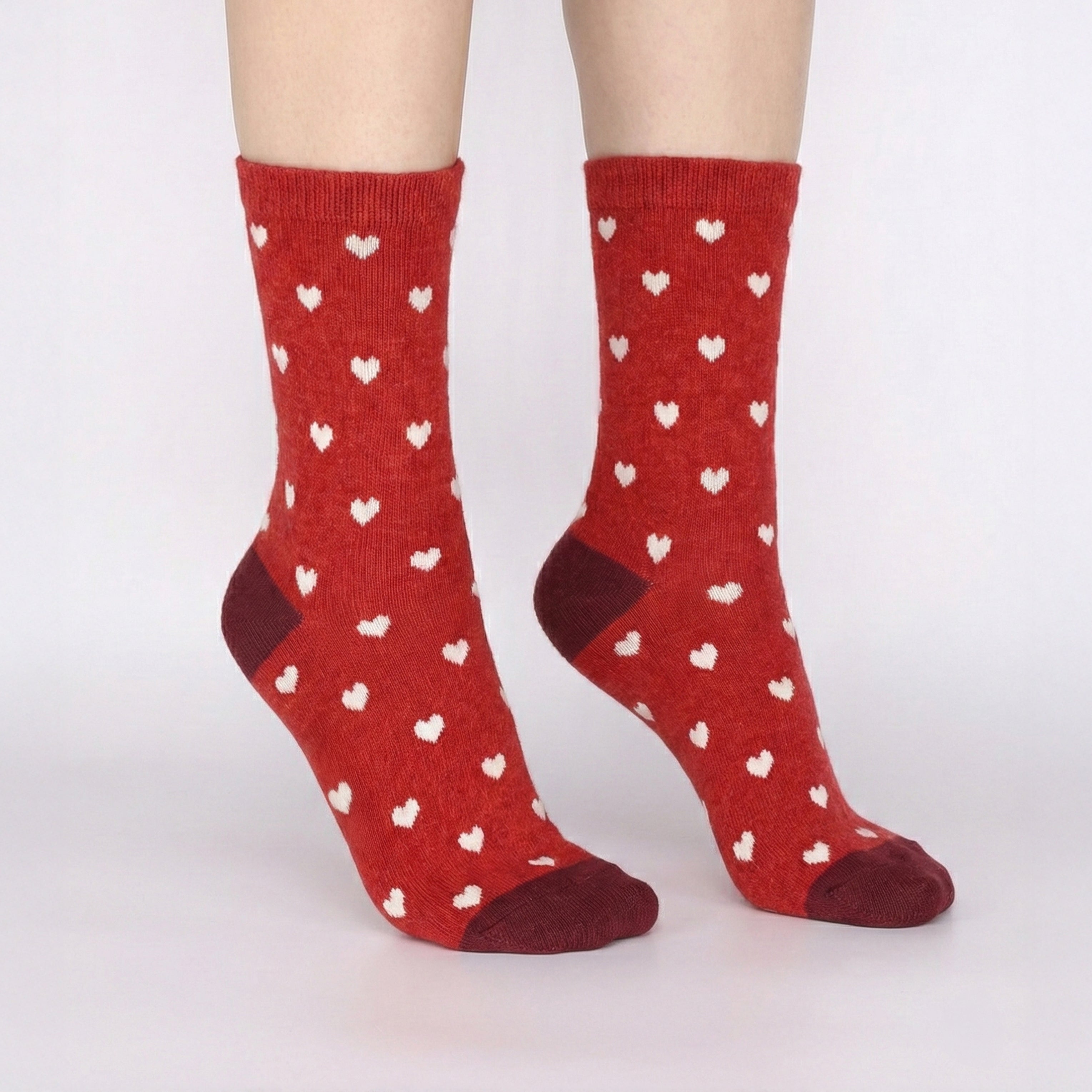 Laden Sie das Bild in den Galerie-Viewer, 2er Pack - pakopako Leichte Alpaka Crew Socken Frauen pakopako