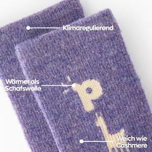 6er Pack - pakopako Crew Socken Frauen