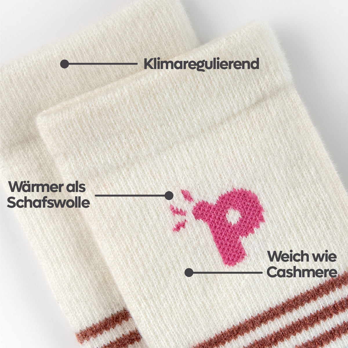 Laden Sie das Bild in den Galerie-Viewer, 2er Pack - pakopako Crew Socken Frauen