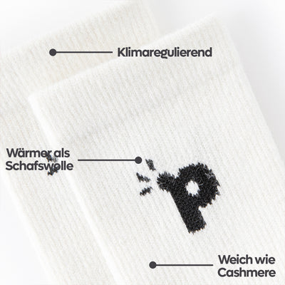 Laden Sie das Bild in den Galerie-Viewer, 6er Pack - pakopako Crew Socken Männer - pakopako