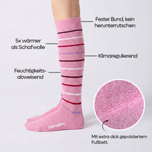 Laden Sie das Bild in den Galerie-Viewer, 6er Pack - pakopako Alpaka Kniestrümpfe Frauen pakopako