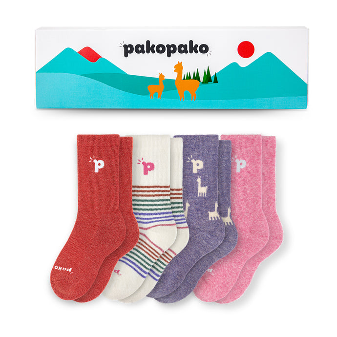 pakopako Alpakasocken Geschenkbox Frauen