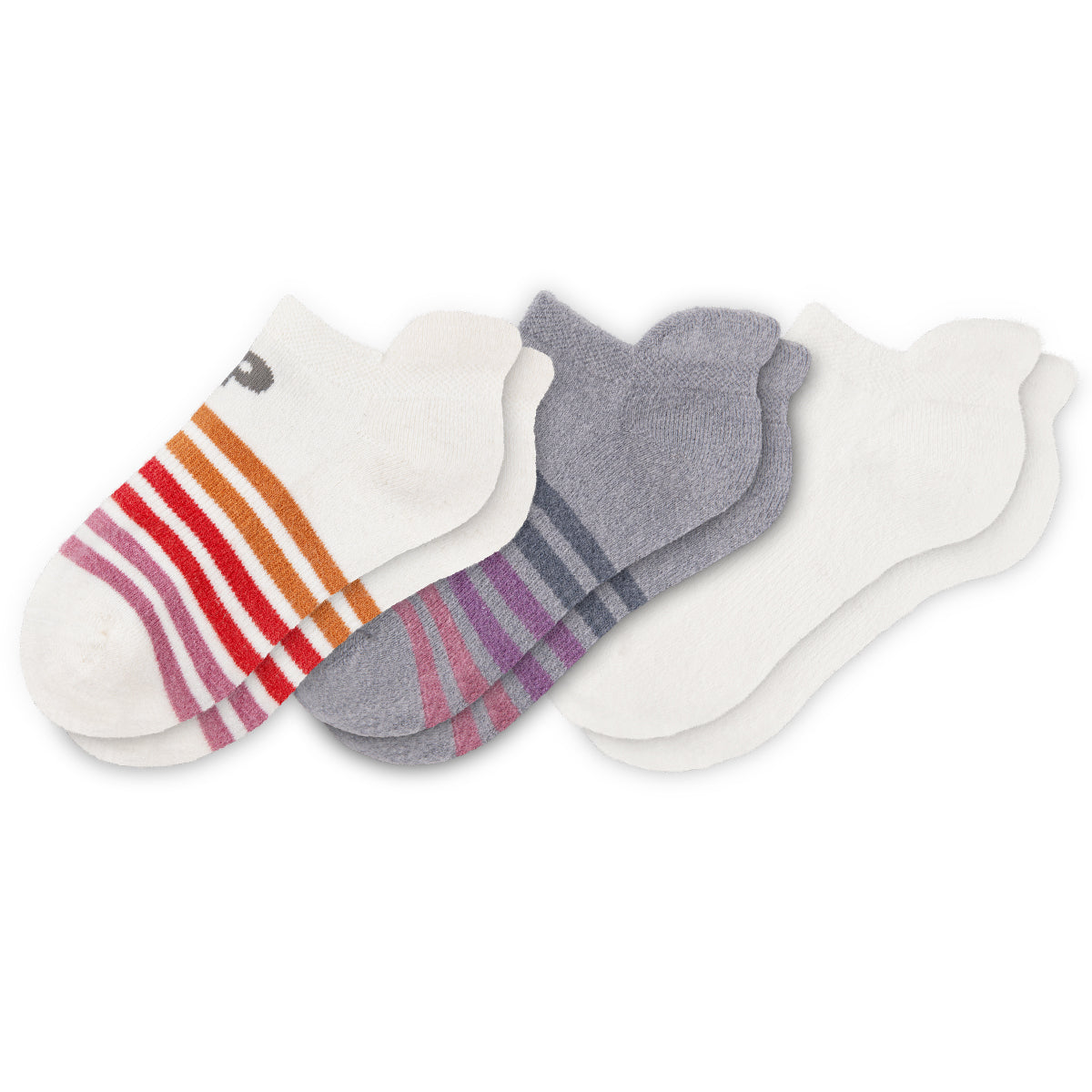 Laden Sie das Bild in den Galerie-Viewer, 3er Pack - pakopako Sneaker Socken Frauen