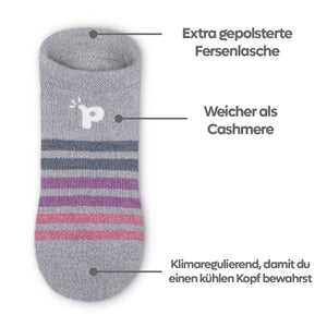 3er Pack - pakopako Sneaker Socken Frauen