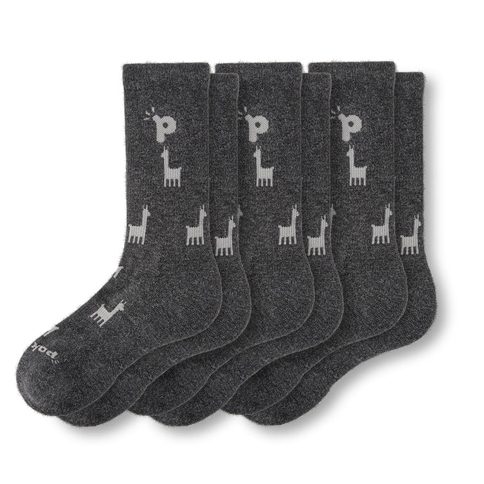 3er Pack - pakopako Crew Socken Männer