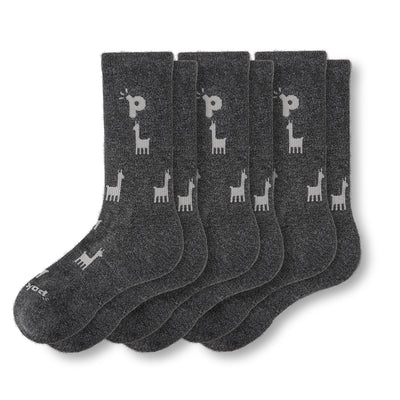 Laden Sie das Bild in den Galerie-Viewer, 3er Pack - pakopako Crew Socken Männer - pakopako