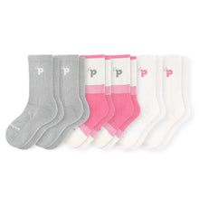 Laden Sie das Bild in den Galerie-Viewer, 6er Pack - pakopako Crew Socken Frauen - pakopako