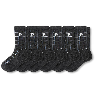 Laden Sie das Bild in den Galerie-Viewer, 6er Pack - pakopako Crew Socken Männer - pakopako