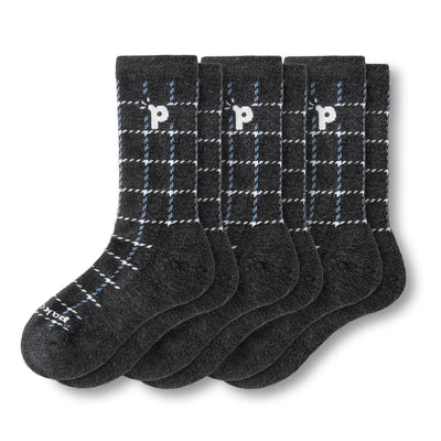 Laden Sie das Bild in den Galerie-Viewer, 3er Pack - pakopako Crew Socken Männer - pakopako