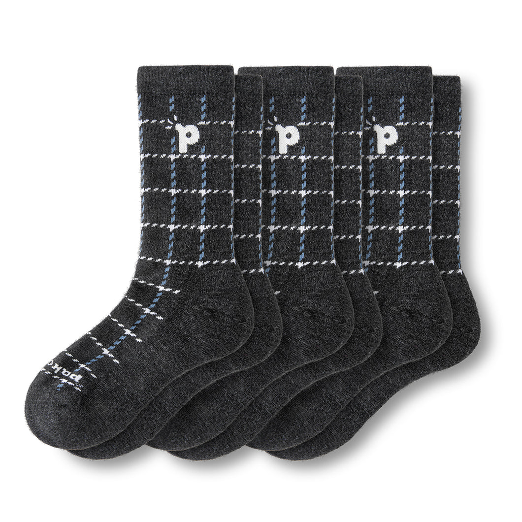 3er Pack - pakopako Crew Socken Männer