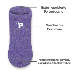 3er Pack - pakopako Sneaker Socken Frauen