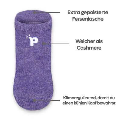 Laden Sie das Bild in den Galerie-Viewer, 4er Pack - pakopako Sneaker Socken Frauen - pakopako