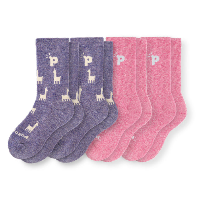 4er Pack - pakopako Crew Socken Frauen