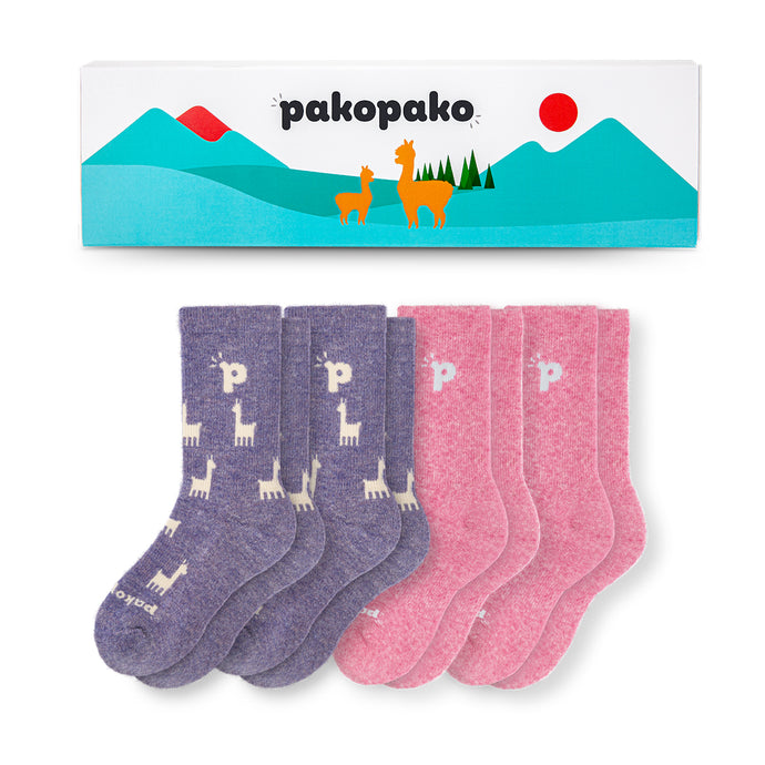 pakopako Alpakasocken Geschenkbox Frauen