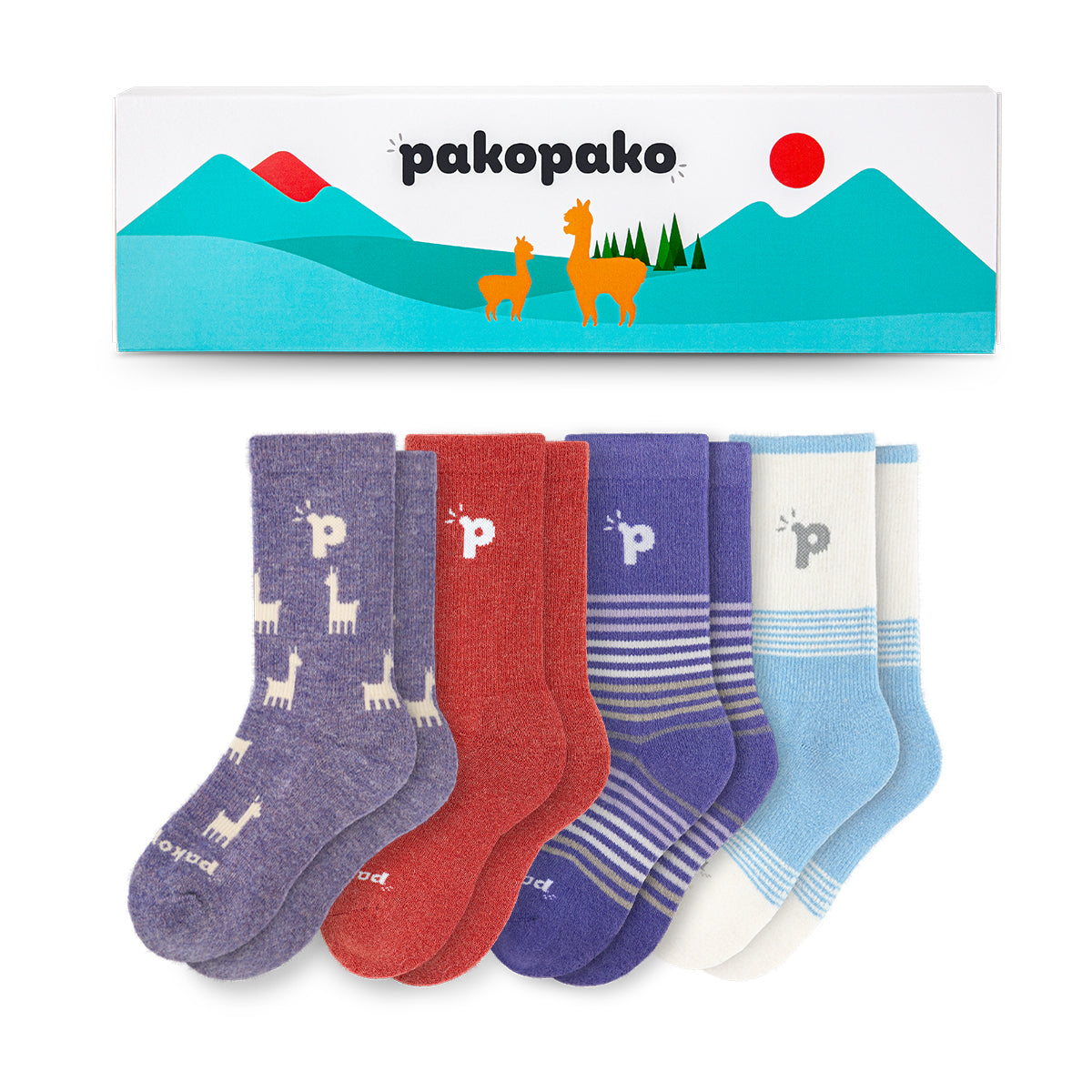 Laden Sie das Bild in den Galerie-Viewer, pakopako Alpakasocken Geschenkbox Frauen - pakopako