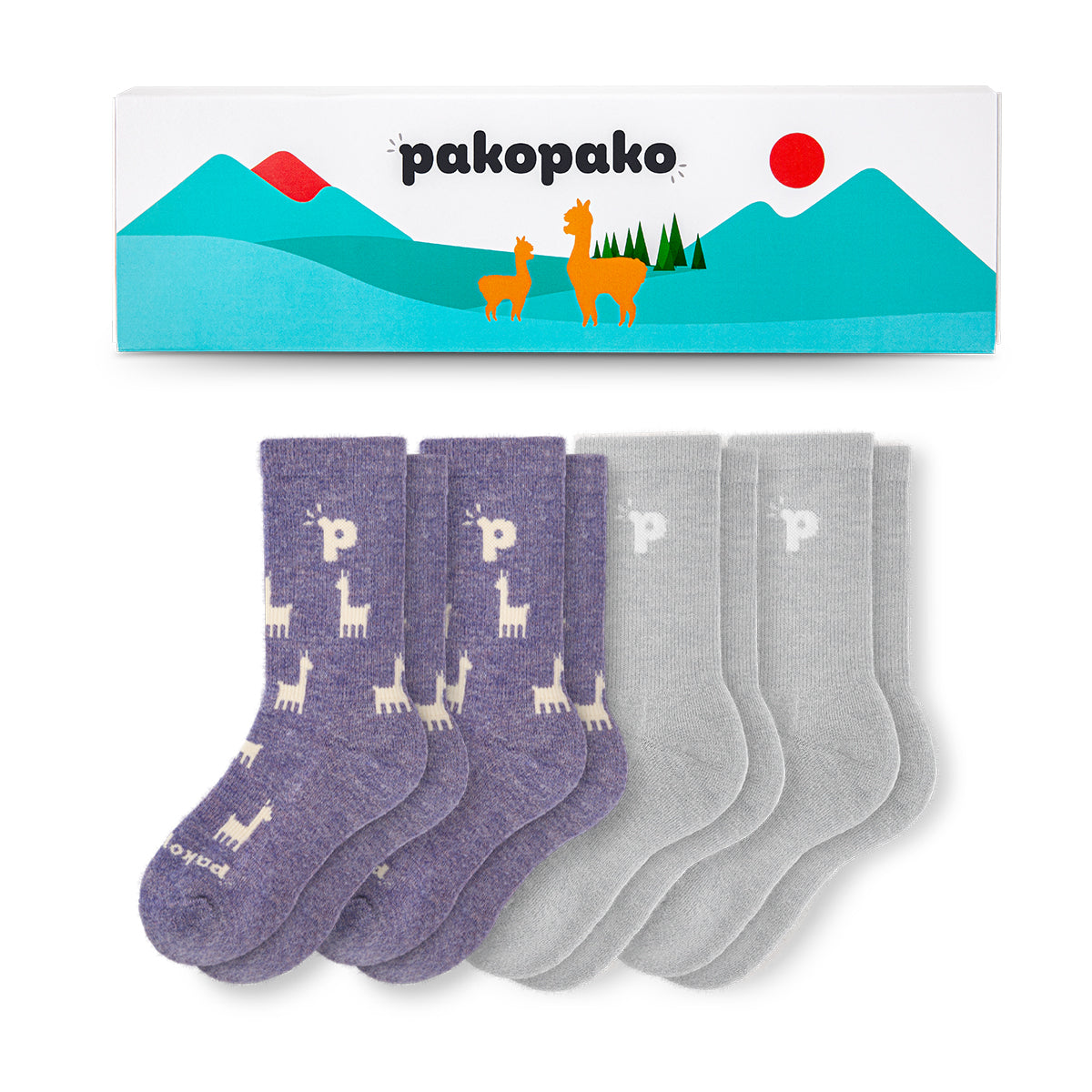 Laden Sie das Bild in den Galerie-Viewer, pakopako Alpakasocken Geschenkbox Frauen - pakopako