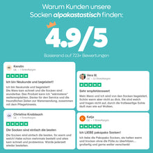 Laden Sie das Bild in den Galerie-Viewer, 3er Pack - pakopako Alpaka Kniestrümpfe Frauen pakopako