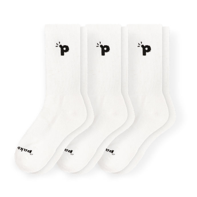 3er Pack - pakopako Crew Socken Männer