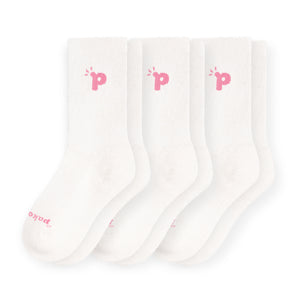 3er Pack - pakopako Crew Socken Frauen